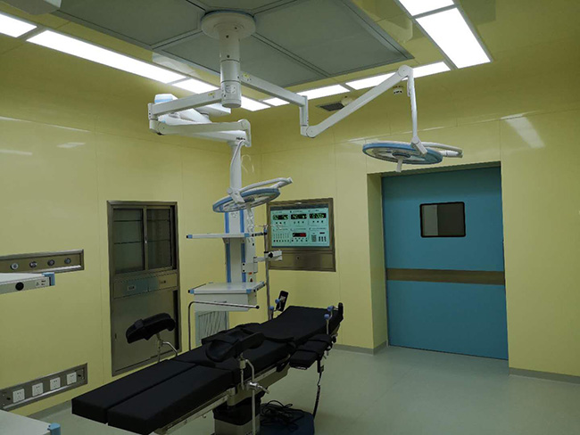 电解钢板手术室实景图