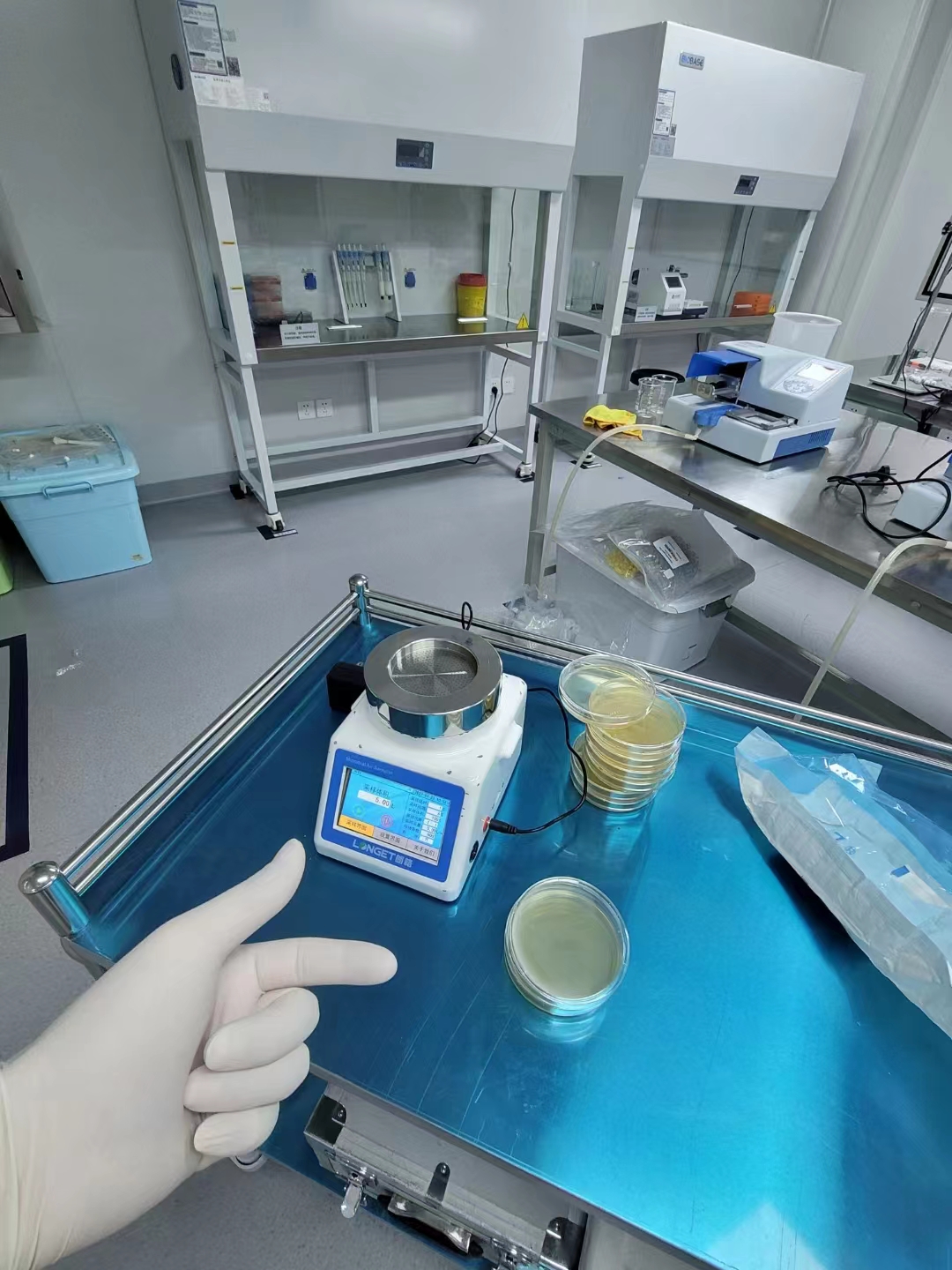 洁净室工作台检测