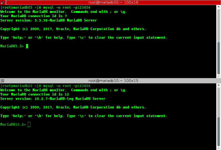 MariaDB 5.5 กับ MariaDB 10.2 ใครเร็วกว่ากัน