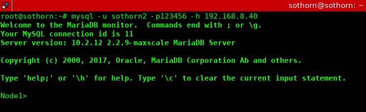 MariaDB MaxScale กับ MariaDB Galera Cluster บน CentOS 7