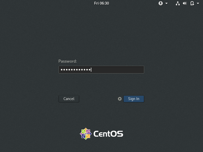 การติดตั้ง CentOS 8