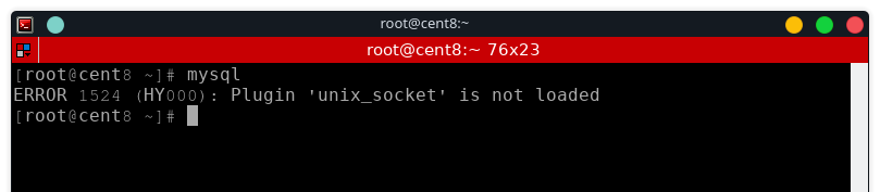 MariaDB 10.5 Authentication Plugin - Unix Socket